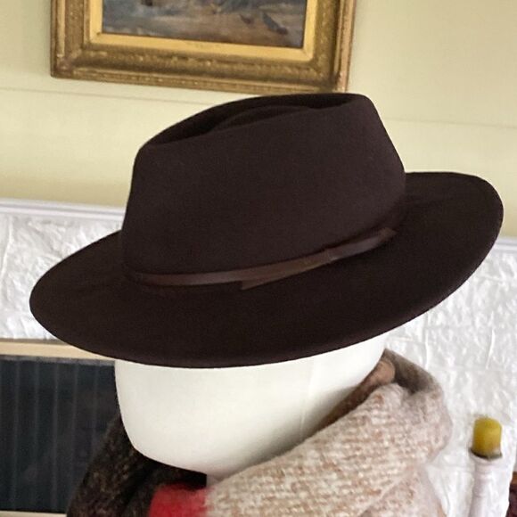 Yellow 108 Limited Edition Dylan Fedora 100% Wool Made in USA Small - Picture 4 of 16